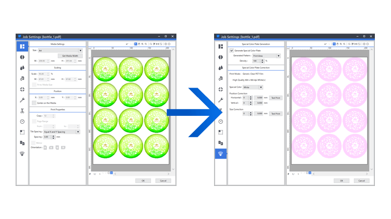 Generate a Special Color Layer Directly in the RIP